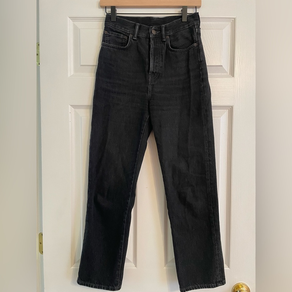 Black Acne Mece Jeans